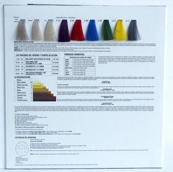 Silky Color Chart 4 luik